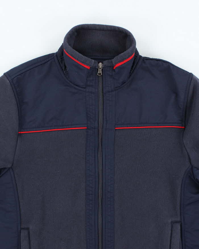 00s Tommy Hilfiger Navy Track Windbreaker - S