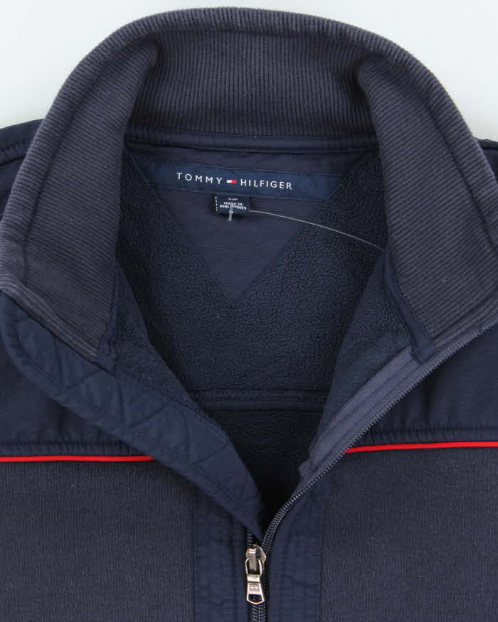 00s Tommy Hilfiger Navy Track Windbreaker - S