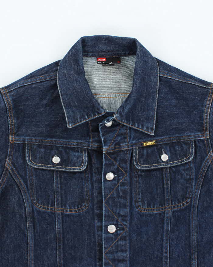 00s Diesel Dark Wash Denim Jacket - M