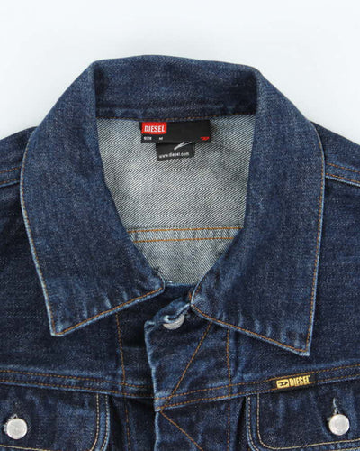 00s Diesel Dark Wash Denim Jacket - M