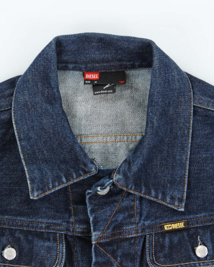 00s Diesel Dark Wash Denim Jacket - M