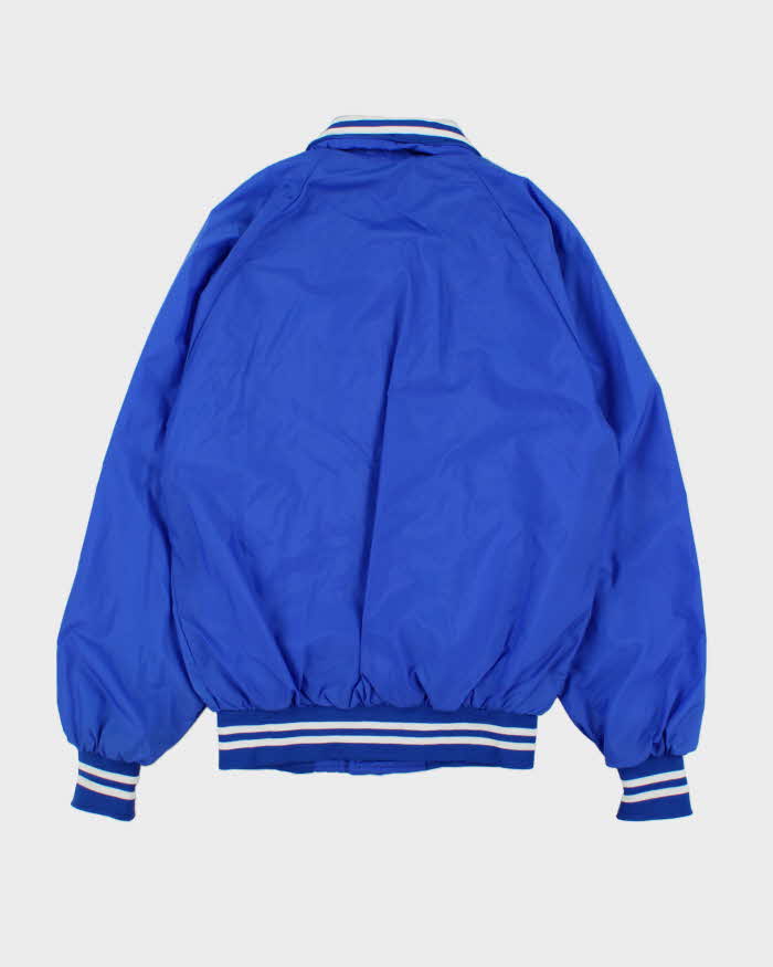 Vintage 1980s Club 21 Collared Shell Varsity Jacket - S