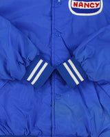 Vintage 1980s Club 21 Collared Shell Varsity Jacket - S
