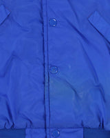 Vintage 1980s Club 21 Collared Shell Varsity Jacket - S