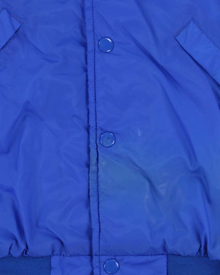 Vintage 1980s Club 21 Collared Shell Varsity Jacket - S