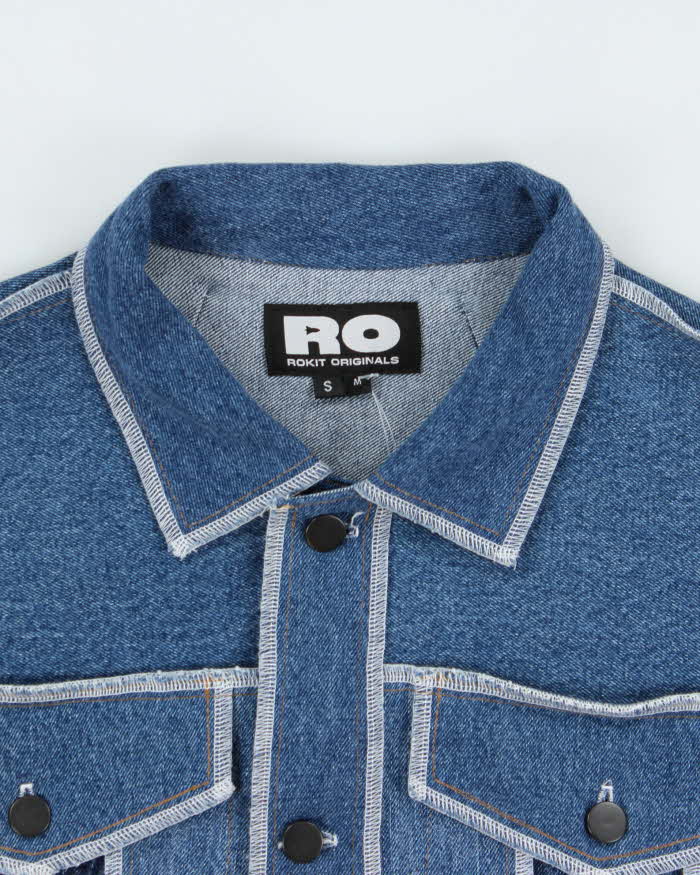 Rokit Originals Type III Style Mid Wash Unisex Denim Jacket - S/M