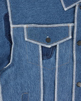 Rokit Originals Type III Style Mid Wash Unisex Denim Jacket - S/M