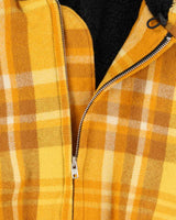 Rokit Originals Wool Plaid Boxy Unisex Blanket Bomber Jacket - L