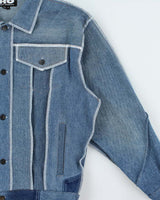 Rokit Originals Type III Style Mid Wash Unisex Denim Jacket - S/M