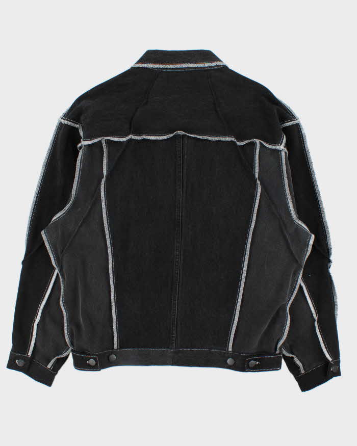 Rokit Originals Type III Style Black Unisex Denim Jacket - L/XL