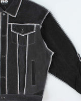 Rokit Originals Type III Style Black Unisex Denim Jacket - L/XL