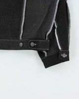 Rokit Originals Type III Style Black Unisex Denim Jacket - L/XL