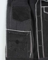 Rokit Originals Type III Style Black Unisex Denim Jacket - L/XL