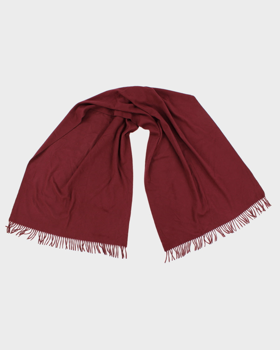 Burgundy Club Monaco Extra Large Scarf