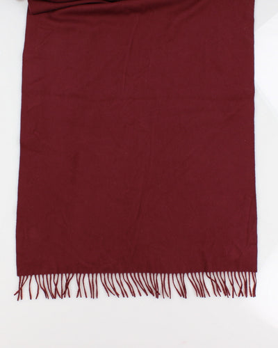 Burgundy Club Monaco Extra Large Scarf