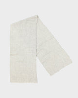 Woven Grey Cashmere Scarf