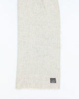 Woven Grey Cashmere Scarf