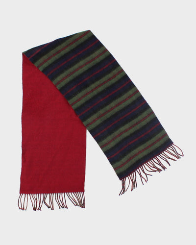 Vintage Moonbat Cashmere Striped Scarf