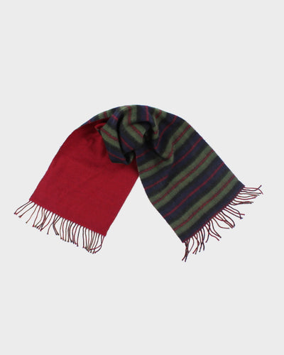 Vintage Moonbat Cashmere Striped Scarf