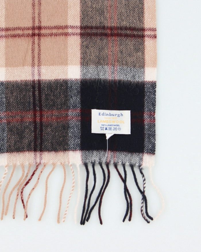 Vintage Edinburgh Lambswool Scarf