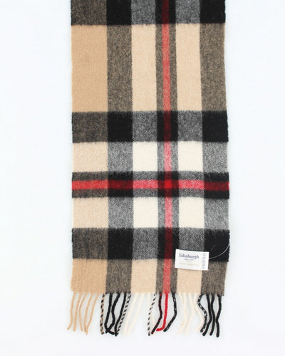 Vintage Edinburgh Lambswool Scarf