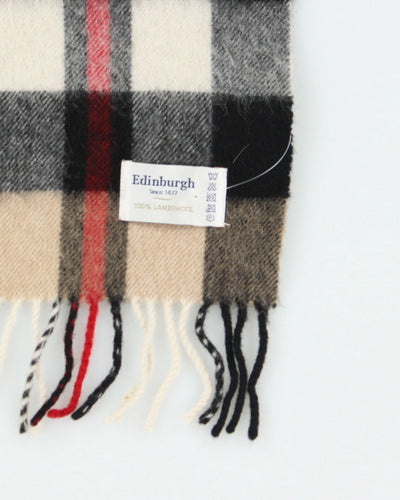 Vintage Edinburgh Lambswool Scarf
