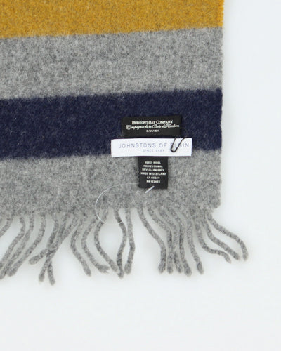 Hudson's Bay x Johnstons Of Elgin Wool Scarf