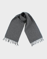Vintage Tie Rack Grey Wool Scarf