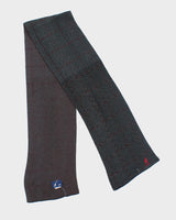 Kangol Grey Checked Scarf