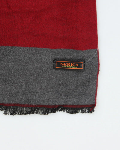Vintage Serica Wool Scarf