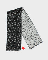 Deadstock Y2k 00s Guess Monogram Scarf