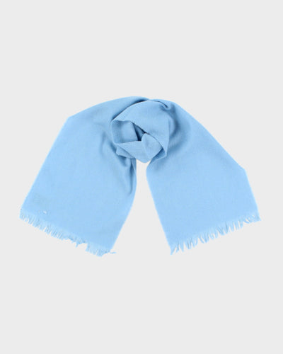 Vintage Blue Lamsbwool Scarf