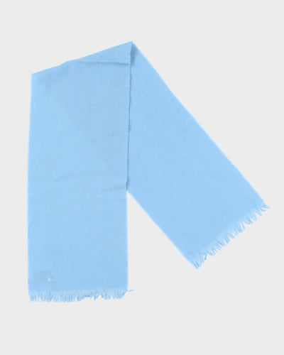 Vintage Blue Lamsbwool Scarf