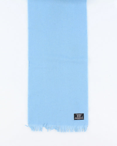 Vintage Blue Lamsbwool Scarf