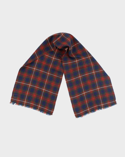 Vintage Hudson's Bay Brown Checked Scarf