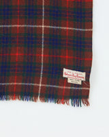 Vintage Hudson's Bay Brown Checked Scarf