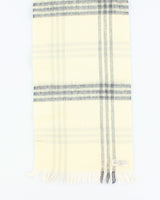 Vintage Wool Checked Scarf
