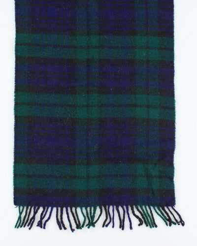 Vintage Tweedmill Wool Checked Scarf