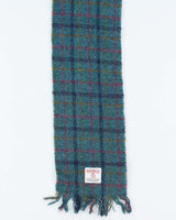 Vintage Harris Tweed Checked Scarf