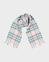 Vintage Lochcarron Wool Checked Scarf