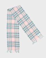 Vintage Lochcarron Wool Checked Scarf
