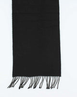 Vintage Black Cashmere Scarf