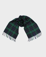 Vintage Cashmere Checked Scarf
