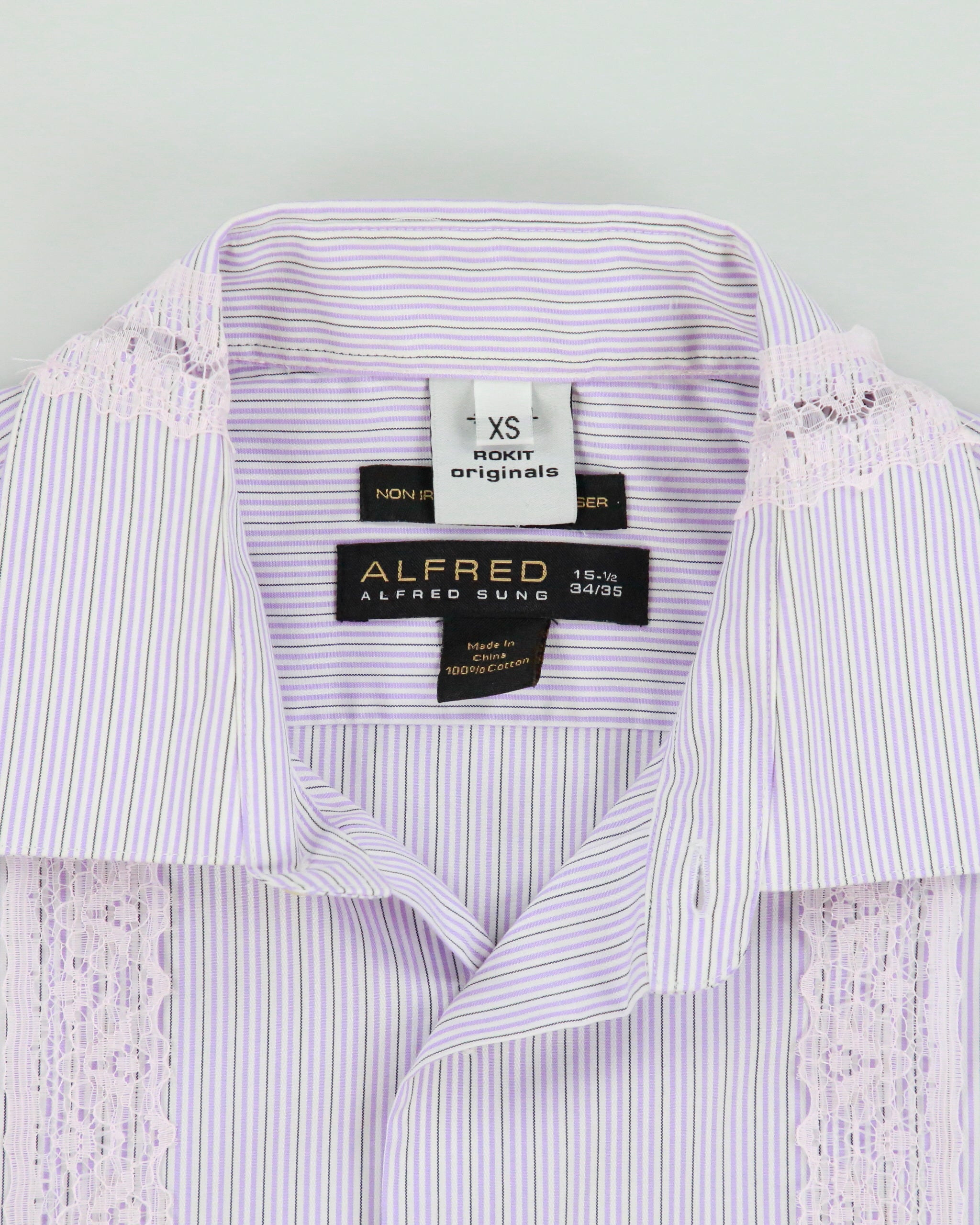 Rokit Originals Anti\Seam Lace Shirt - XS