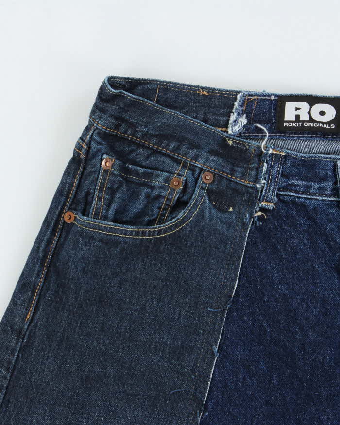 Rokit Originals Splice Denim Jorts - XL
