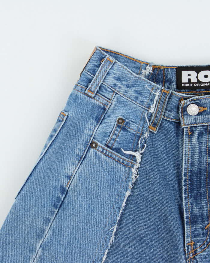 Rokit Originals Splice Denim Jorts - XS