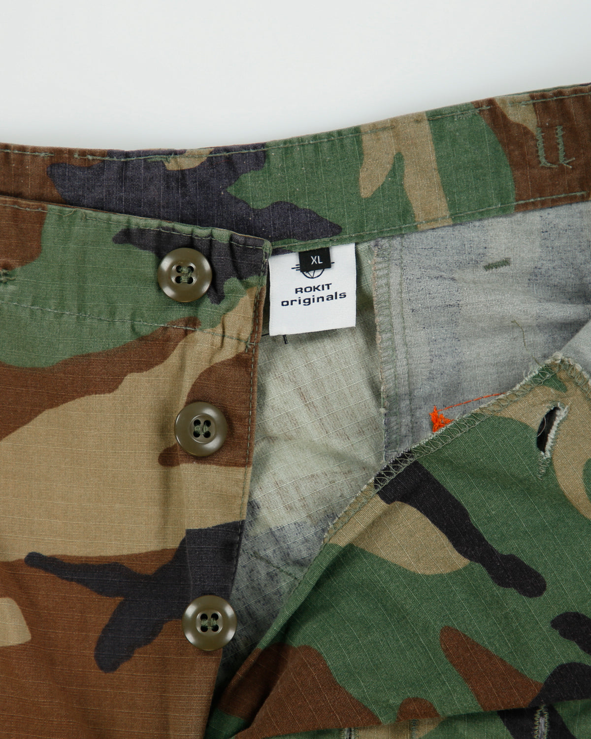 Rokit Originals Camo Shorts - XL