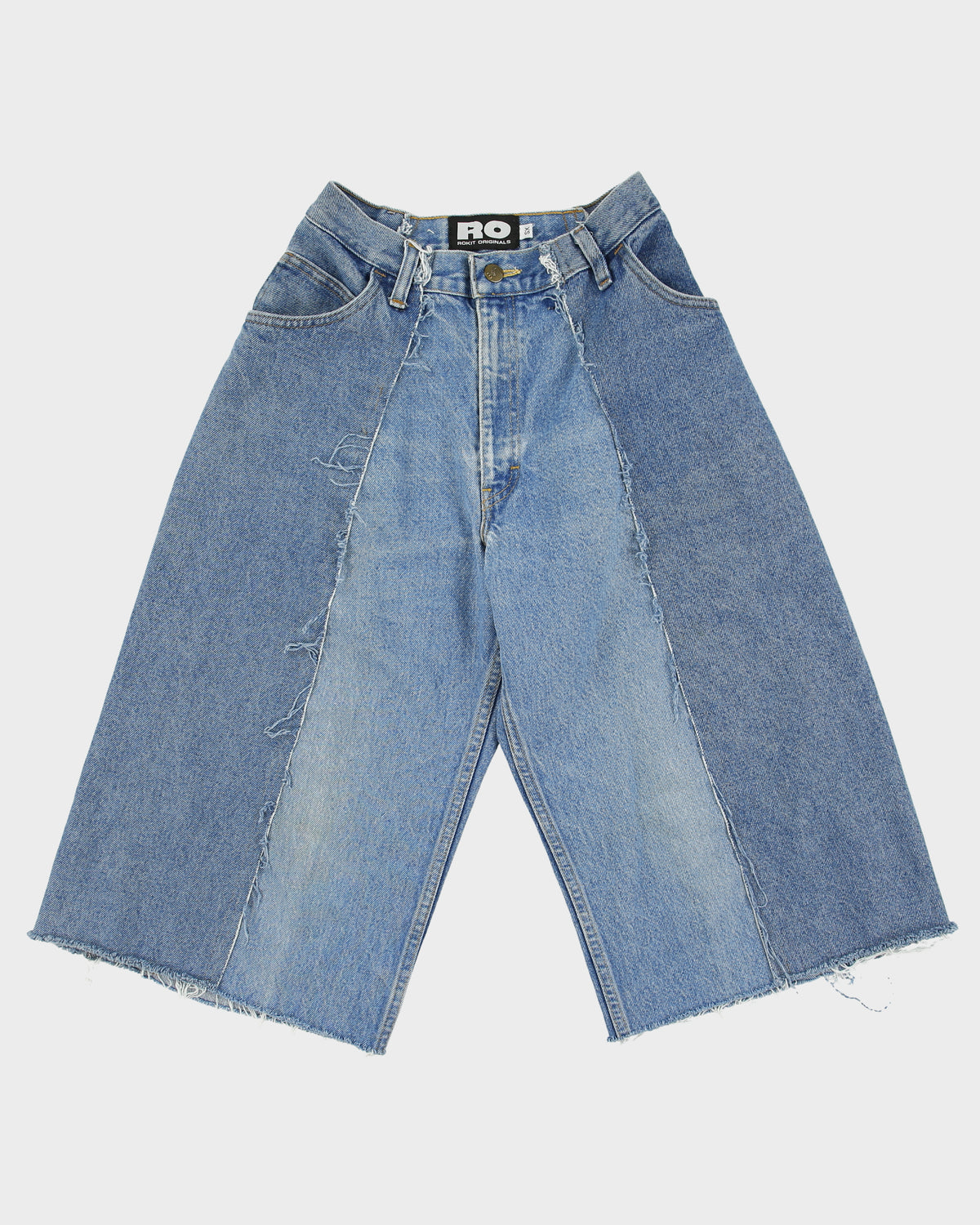 Rokit Originals Splice Denim Jorts - XS
