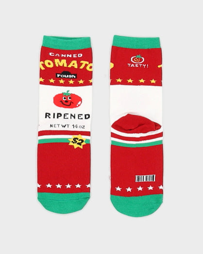 Tomato Red Socks - One Size