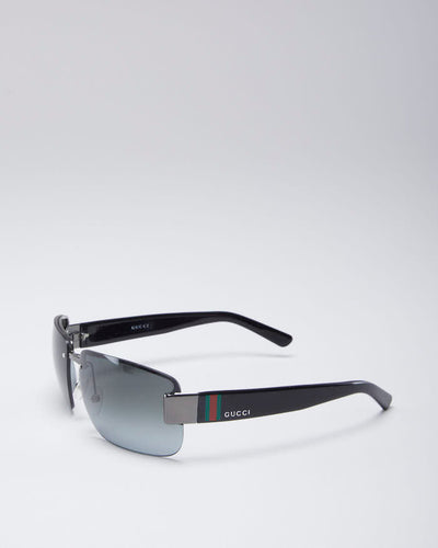 Gucci Black Rimless Sunglasses